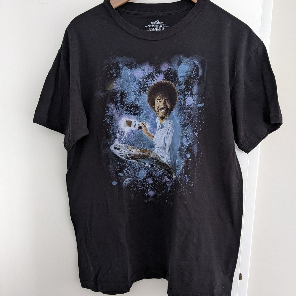Bob Ross Men's T-shirt large